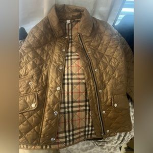 Little girls Burberry jacket size 8